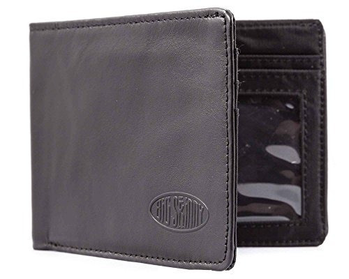 Big Skinny Mens Slimline Bifold Slim Wallet De Cuero Tiene C