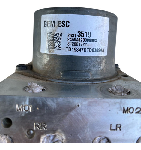Modulo Control Abs Frenos Onix 2020 2021 A3c03688802 (Usado)