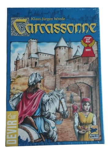 Primera Edición Carcassonne Juego De Mesa Juego Base Klaus J (Usado)