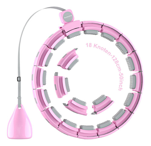 Weighted Hula Infinity Hoop For Adult Weight Loss - 50  Plus