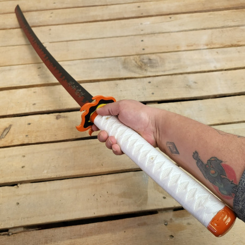 Espada Demon Slayer Kimetsu No Yaiba Filo Tanjiro Rengoku