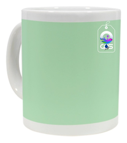 Taza De 11oz Con Ventana Fotoluminiscente Sublimar 36 Piezas Blanco