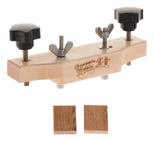 Abrazaderas Puente Guitarra Acústica, 2 Orificios
