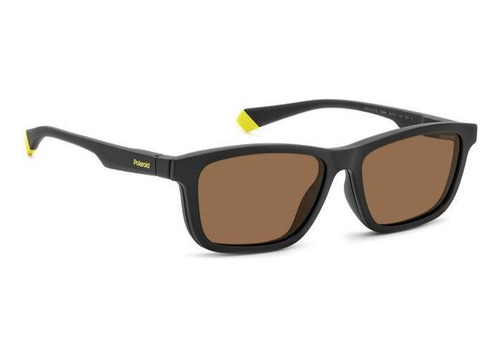 Lentes Polaroid Pld2147/cs 003 Negro Mate Clip On Polarizado