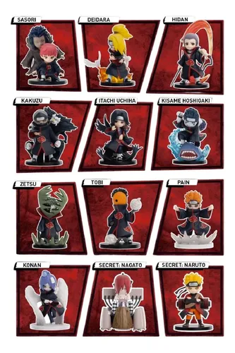 Pop Mart Naruto Shippuden Series Blind Box Figure Full | MercadoLivre