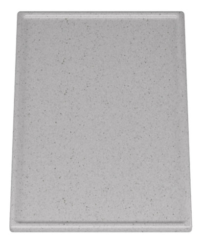 Mesada Ciega 40x60 Gris Claro Marmol Sintetico Paño