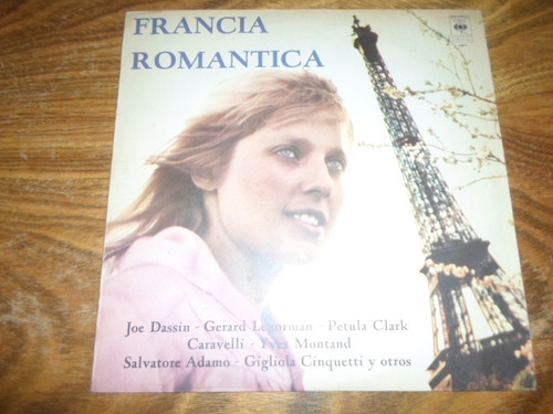 Francia Romantica Joe Dassin Dave Jean Gabin Petula Clark Lp