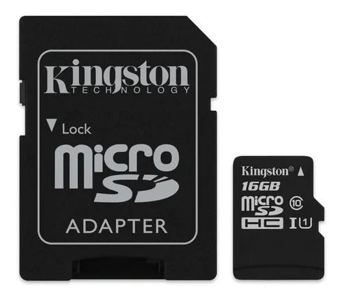 comprar Tarjeta de memoria Kingston SDCS Canvas Select con adaptador SD 16GB