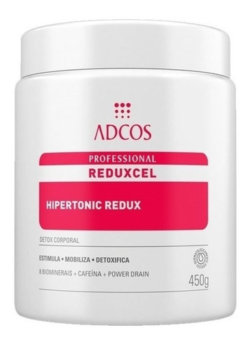 Lançamento Adcos Reduxcel Hipertonic Redux 450g 100%original Tipo De Embalagem Pote Fragrância Sem