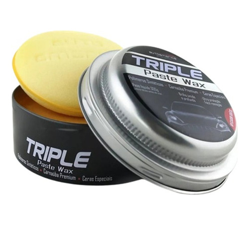 Cera De Carnauba Triple Paste Wax Autoamerica 300g