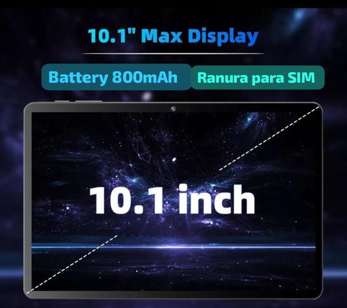 Tablet 10.1 Android 13 Teclado Lapiz Funda Mouse 8gb Sim