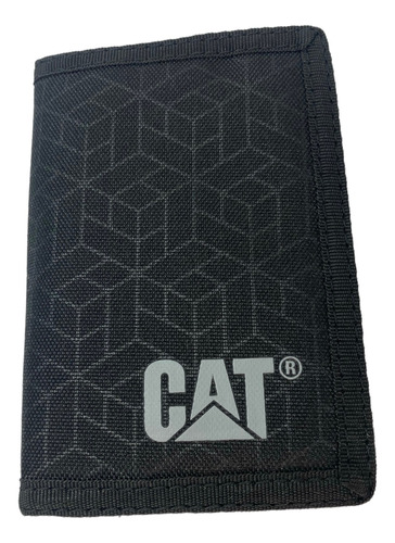 Billetera Lona Cat Original Niño Sport Con Protección Rfid