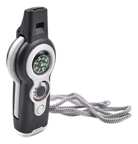 7 En 1 Emergencia Supervivencia Silbato Led Luces