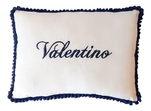 Comprar Almohada Cojín Para bebé Bordada con nombre Niño. Precio