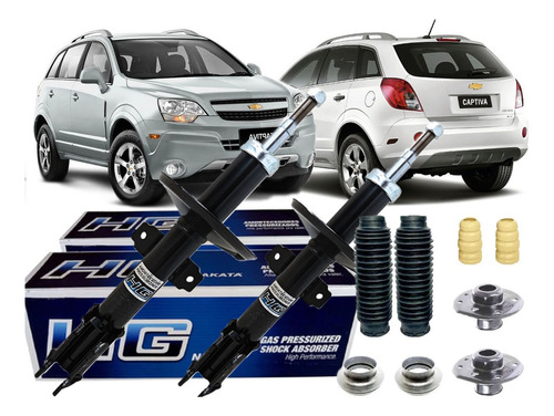 Kit Amortecedor Dianteiro Nakata Gm Captiva 2013 Original