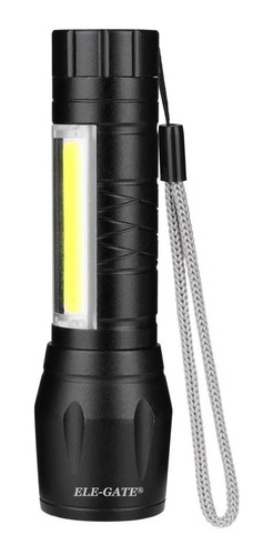 Mini Lampara Linterna Cob Recargable Zoom Luz Lateral T1477