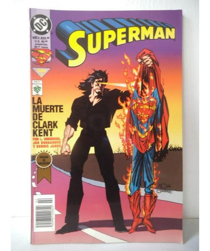 Imagen 1 de 1 de La Muerte De Clark Kent Tomo 2 Superman Editorial Vid