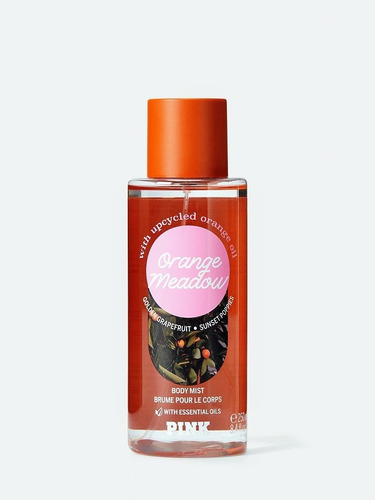 Bruma corporal Victoria's Secret Pink Orange Meadow Splash de 250 ml para mujer