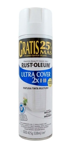 Rust Oleum Ultra Cover 2x | 25% Más | 556 Ml