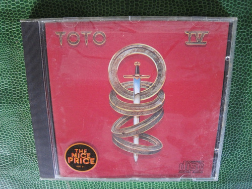 Toto Iv Cd Oiriginal Columbia Usa 1982 Made In Japan Rock