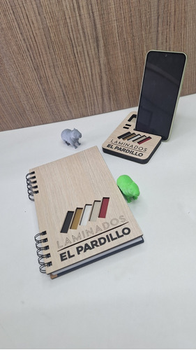 Libretas De Madera Personalizable