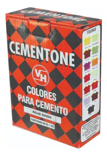 Pintura P/mezclarse Concreto Rojo Óxido Cementone 33200060