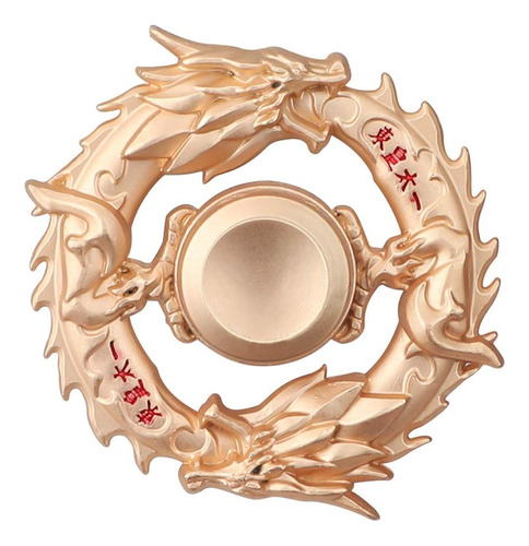 Fidget Spinner Golden Dragon Figiting Hand Finger Spinner To