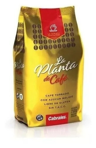 Café Molido Cabrales La Planta  Torrado 250g Pack 2 Unid
