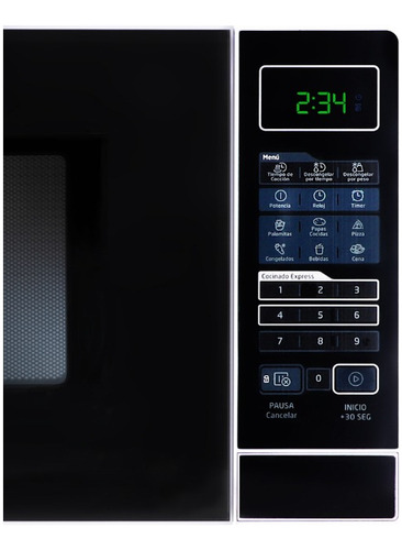 Horno De Microondas Midea 0.7 Pies Cúbicos Mmdr07s2bw Blanco