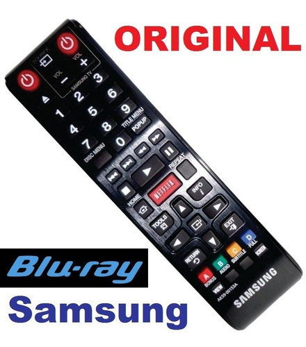 Controle Original Samsung Ak59-00153a Bd-e5300 Bd-e5500 Novo