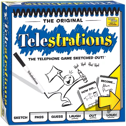 Galápagos, Telestrations, Jogo de Tabuleiro para Amigos, 4 a 8