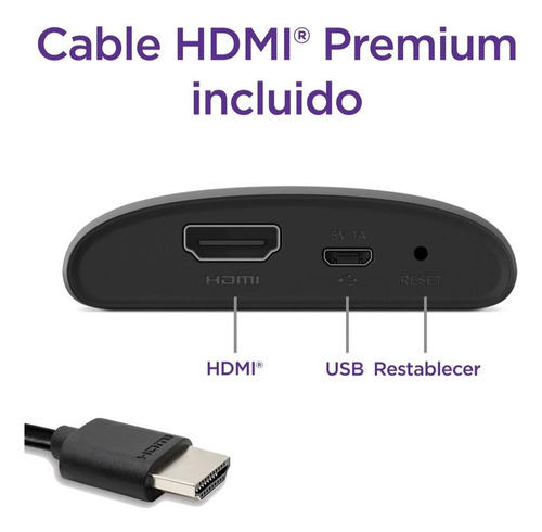 Roku Express Hd Reproductor De Streaming 1080p 60fps Wifi
