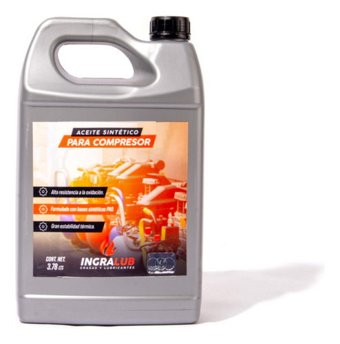 Aceite Sintético Para Compresor De Tornillo Iso Vg 100 Galón
