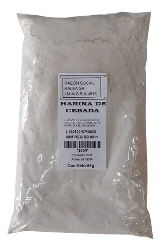 Harina De Cebada 5kg