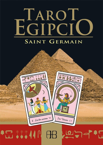 Tarot Egipcio, Saint Germain, Libro Y Cartas