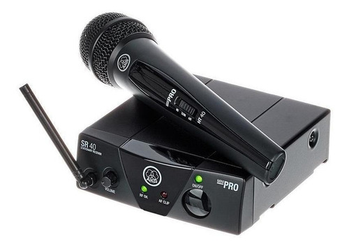 Micrófono Inalámbrico Dinámico Akg Wms40 Mini Vocal Set