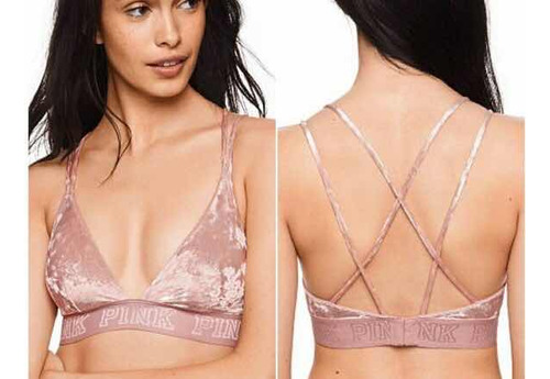 Corpiño Rosa Victoria Secret Talle M Como Nuevo !