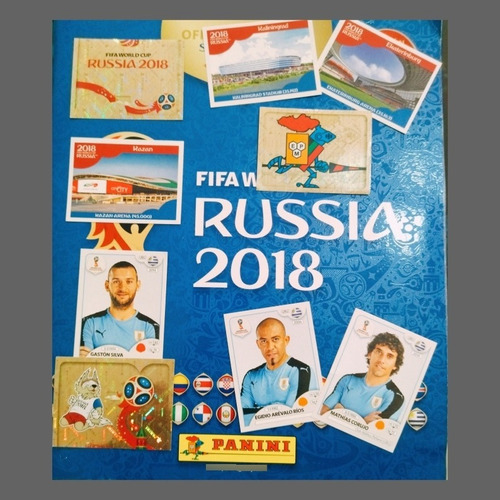 Láminas Álbum Panini - Mundial Rusia 2018