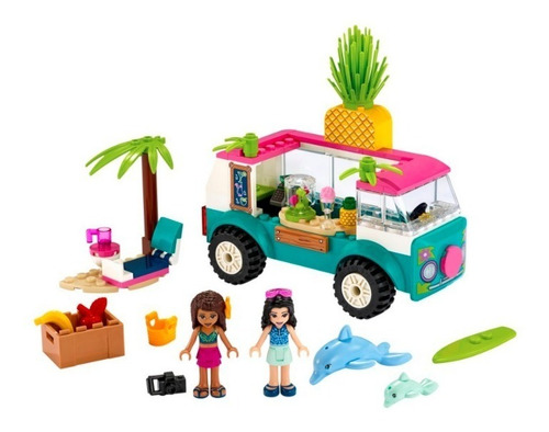 Set de construcción Lego Friends Juice truck 103 piezas en caja