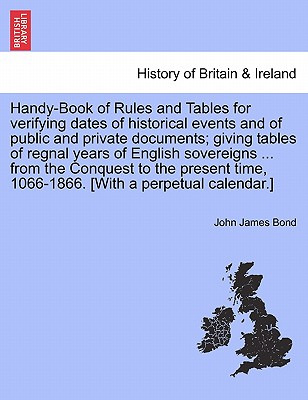 Libro Handy-book Of Rules And Tables For Verifying Dates ...