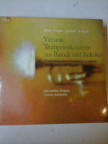 Vinilo 4363 - Conciertos Para Virtuosos Trompeta 