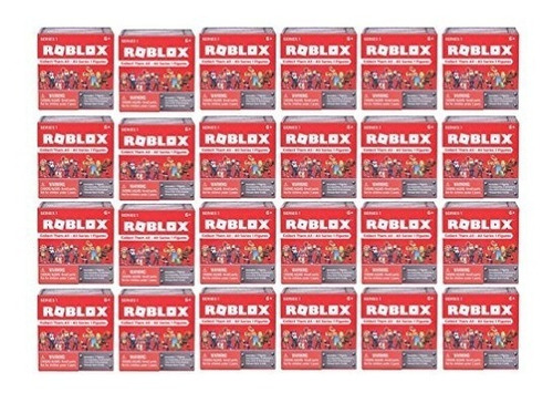 Serie 1 Caja Ciega Roblox 24 Figuras De Paquete Mercado Libre - serie roblox 24 de paquetes ladrillo de cubo caja