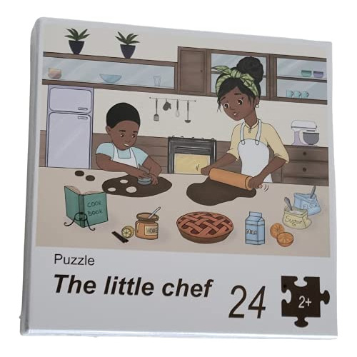 Yoviyo Jigsaw Puzzle, The Little Chef, 24 Pièces, 48 Jk3ra