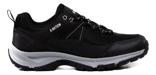 Zapatillas A Nation Hill Hiker Black Outdoor Hombre