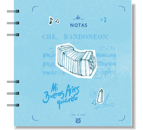 Cuaderno Cuadrado - Mi Buenos Aires Querido
