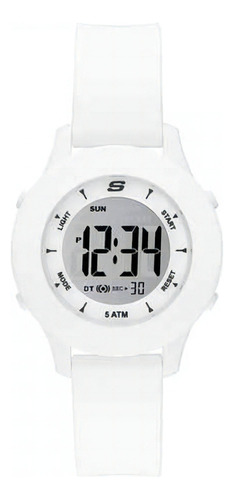 Reloj Para Mujer Skechers Rosencrans Sr6142 Blanco