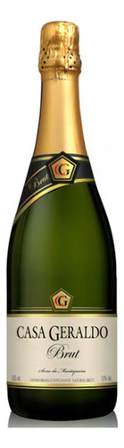 Vinho Fino Espumante Branco Seco Brut Casa Geraldo 750mlCasa Geraldo adega Casa Geraldo 750 ml