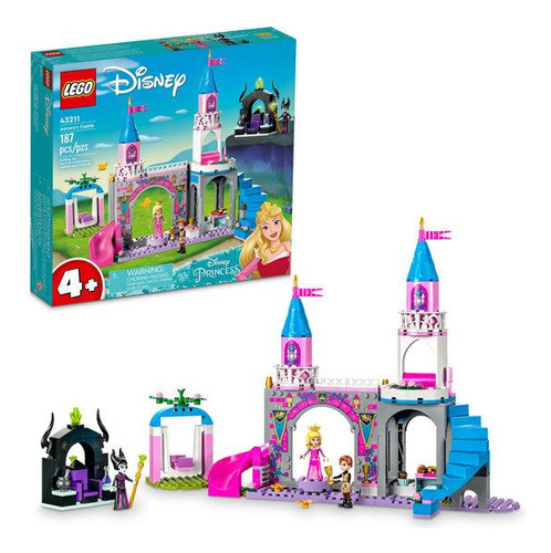Lego 43211 Disney Princesas O Castelo Da Aurora 187 Pecas