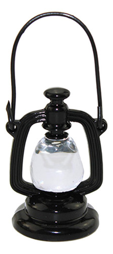 Lámpara De Aceite Retro Dollhouse En Miniatura 1/12, Modelo