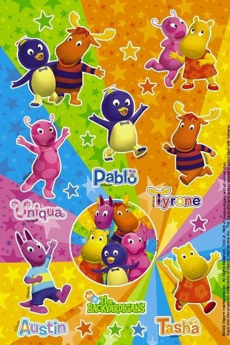 Engomadas Del Partido Backyardigans